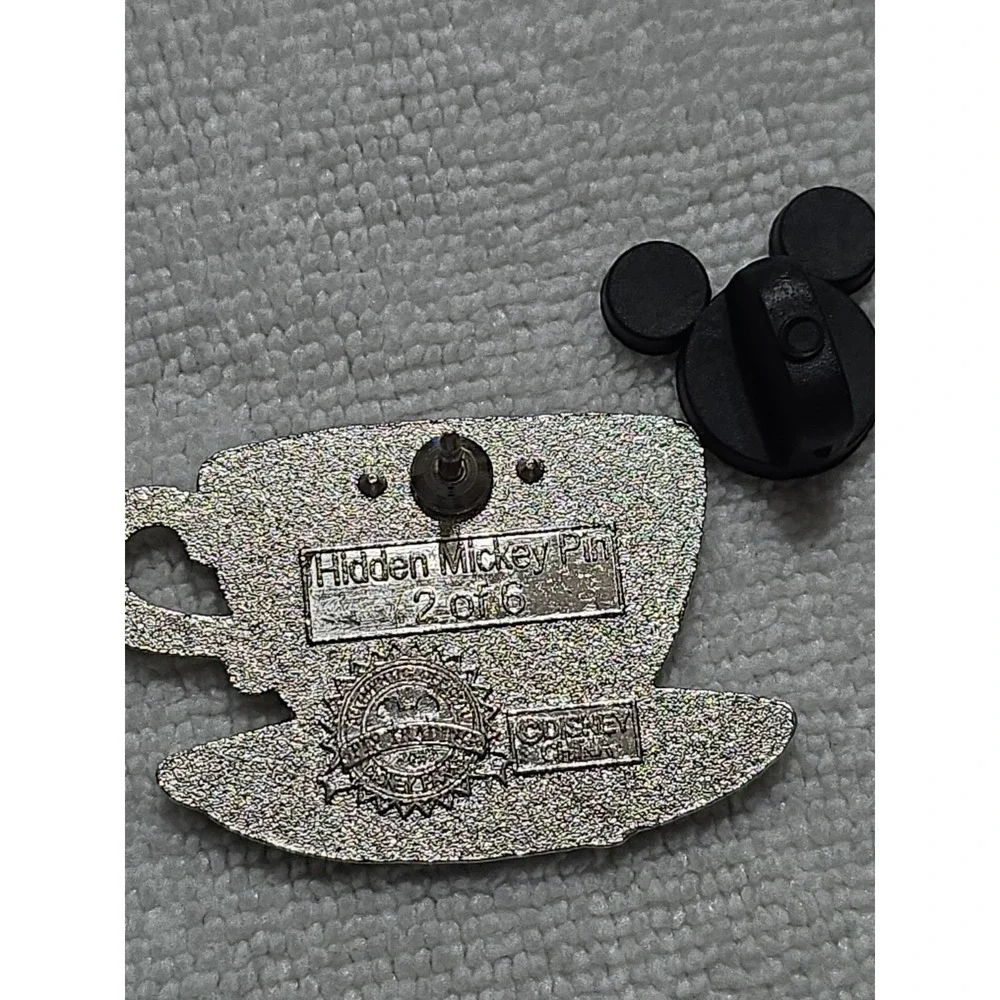 Belle from Beauty and the Beast Disney Princess Tea Cup Pin: Hidden Mickey Pin